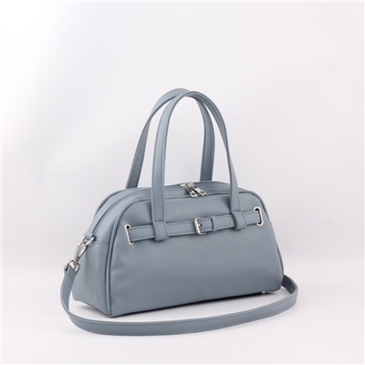 Сумка 361 гладкий серо-голубой ХИТ продаж
