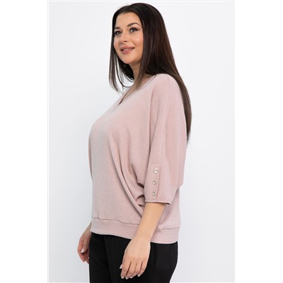 Блуза Вэнсдей (пудровая) Б14822-4М