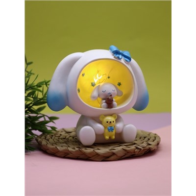 Копилка - ночник «Plush friends», blue (14,5 см), пластик