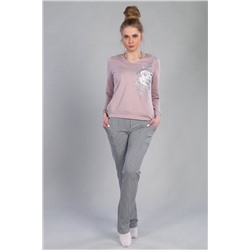 Домашний костюм с брюками - 190