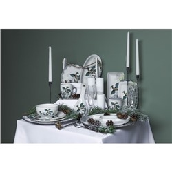 Блюдо сервировочное Доляна «Дракоша», 28×12×3.2 см, цвет белый