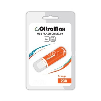 USB Flash  32GB Oltramax (230) оранжевый