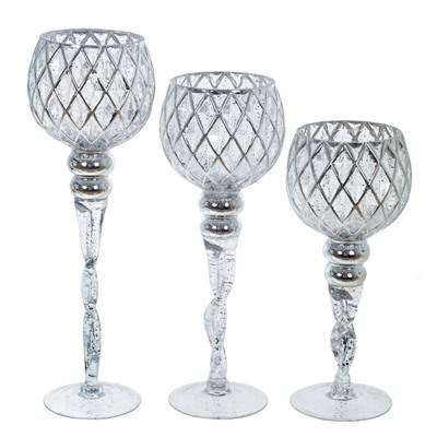 GAEM Набор из 3-х подсвечников, L33 W16 H46,5 см