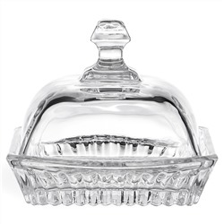 МАСЛЕНКА "MUZA CRYSTAL" 17,5*10,5 СМ. ВЫСОТА=9 СМ
