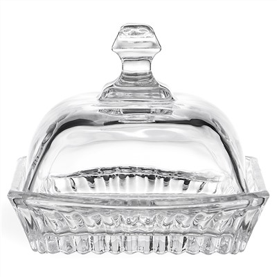МАСЛЕНКА "MUZA CRYSTAL" 17,5*10,5 СМ. ВЫСОТА=9 СМ