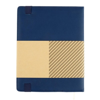 Дневник школьный для 1-11 классов Dark blue, твёрдая обложка, искусственная кожа, резинка, ляссе, 48 листов