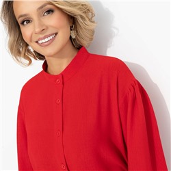 Рубашка с акцентной спинкой и сборками, Невозможно оторваться