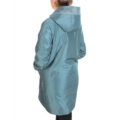 BM-15 GRAY/GREEN Куртка демисезонная женская (100 гр. синтепон)