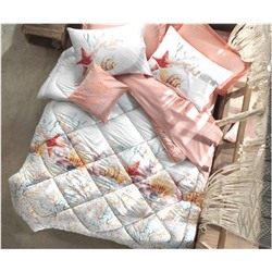 1 сп. Комплект Постельного Белья с Одеялом Ranforce MARITIME Uyku Seti - cotton box