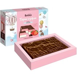 Торт-суфле Belucci со вкусом клубники 400 г/КДВ