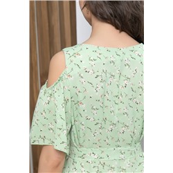 Платье "Марианна" (нежная зелень) П5663