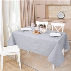 Скатерть двунитка Лён серый