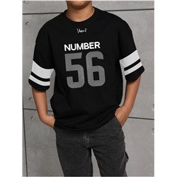 Футболка "Орен" черный Мальчик