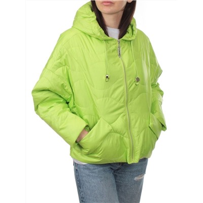 23-061 LT. GREEN Куртка оверсайз демисезонная женская (синтепон 100 гр.)