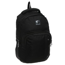 Рюкзак молодёжный, школьный, 44×29×123 см, эргономичная спинка, Stavia, «Стиль», чёрный