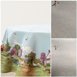 Outlet Ранчо Скатерть круг д165 см 2312524