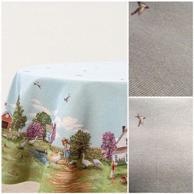 Outlet Ранчо Скатерть круг д165 см 2312524