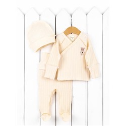 Комплект детский Baby Boom КН154/1-Р Ажурная рибана Экрю я734
