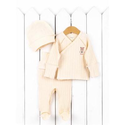Комплект детский Baby Boom КН154/1-Р Ажурная рибана Экрю я734