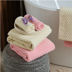 Полотенце махровое LoveLife «Комфорт» 30х50 см, розовый, 100% хлопок, 500 гр/м2