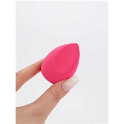 Спонжи для макияжа «Сердце», в футляре, набор - 2 шт., цвет розовый