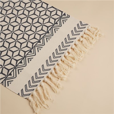 Коврик для дома SL Home Cotton, 60×90 см, бежевый