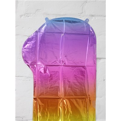 Шар фольгированный "Multicolour numbers" цифра 1, (80 см)