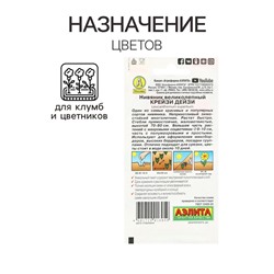 Семена цветов Нивяник "Крейзи Дейзи", махровый, Ц/П, 0,03 г г