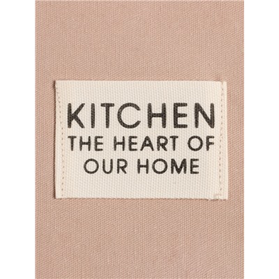 Фартук Этель Kitchen 60х70 см, цв. бежевый, 100% хл, саржа 220 г/м2