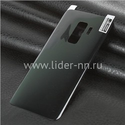 Гибкое стекло для  Samsung Galaxy S9 Plus на заднюю панель (без упаковки) черное