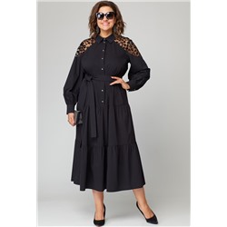 Платье EVA GRANT 7293 чёрный