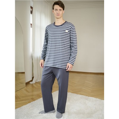 Мужская пижама (Дл.рукав+брюки)