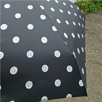 L501-4479 SmileySpot (Смайлы) Зонт женский механика Fulton