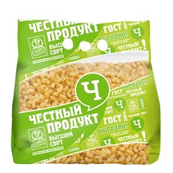 Честный Продукт Макароны РОЖОК ГЛАДКИЙ гр.В в/с 2кг