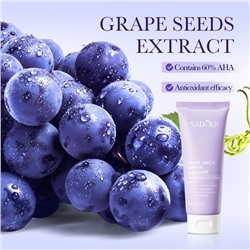 Пенка для умывания с экстрактом винограда Sadoer Grape Seeds Gentle Cleanser, 100 гр.