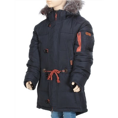 G-19 DARK BLUE  Куртка аляска детская для мальчика