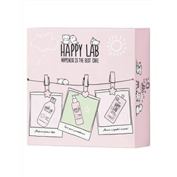 Happy Lab Набор средств для ухода за кожей лица Dream Face: Мицеллярная вода, гель для умывания, очищающая маска, 300 мл, 200 мл x 2