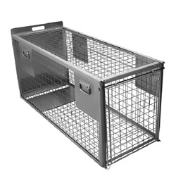 Клетка-ловушка для собак КЛ-9 каркас, разборная, 1300 х 500 х 600-700 мм