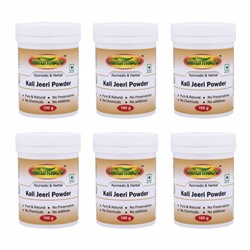 Набор смеси с черным Тмином (6 x 100 г), Kali Jeeri Mix Powder Set, произв. Naturmed's