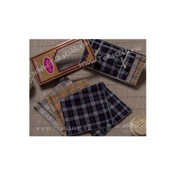 Мужские Носовые Платки 12 шт./уп. 46x46 см. LUKS Sari Kutulu - Gozde