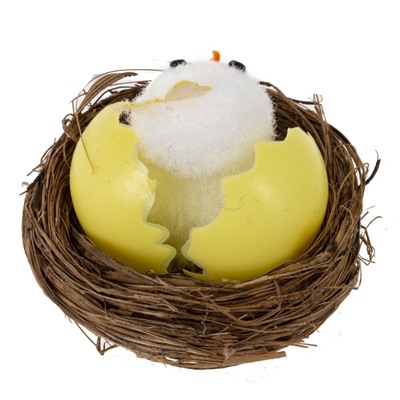 GAEM Набор из 2-х изделий декоративных "Гнездо пасхальное" (6*4,5), L11,5 W6,5 H6 см