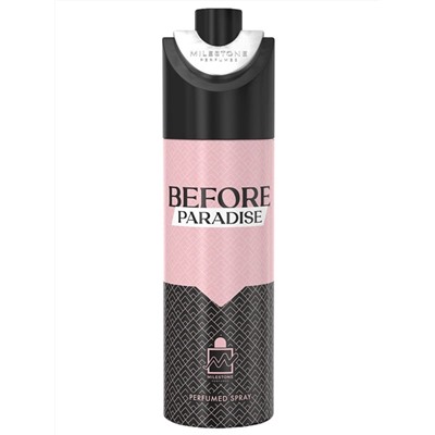 Milestone Before Paradise woman Парфюмированный Дезодорант-спрей 200мл