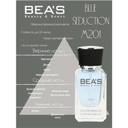 Beas M201 Antonio Banderas Blue Seduction Men edp 25 ml, Парфюм мужской Beas M201 создан по мотивам аромата Antonio Banderas Blue Seduction