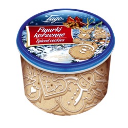 Имбирное печенье с сахарной глазурью, 250гр