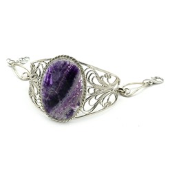 Браслет флюорит, 18см.