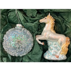 Подарочный набор "Белогривая лошадка на облачке №1"