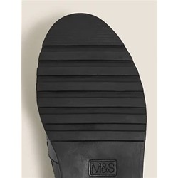 Kids' Leather Slip-on School Shoes (13 Small-7 Large)