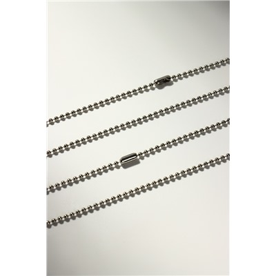 Кулоны парные на цепочке Best friends, 45 см, розовые, голубые в серебре