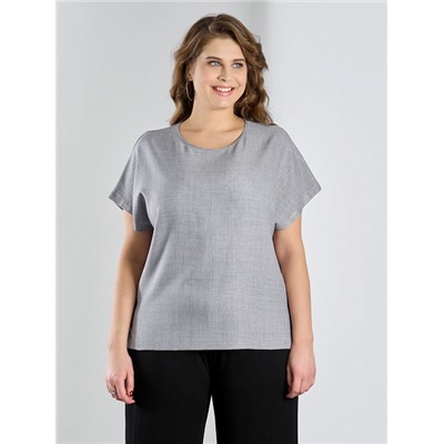 Женская блузка "Женский каприз-3" / серый