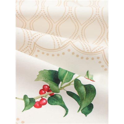 Дорожка Этель Christmas wreath« 40×149 см, 100% хлопок, саржа 190 г/м²